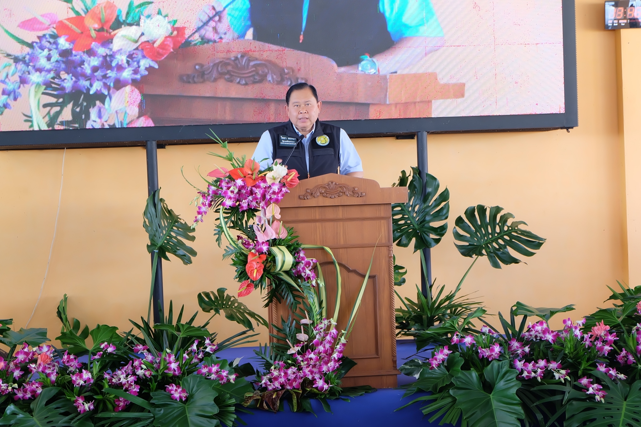 title - ส.ป.ก. ร่วมติดตามรัฐมนตรีช่วยว่าการกระทรวงเกษตรและสหกรณ์ (นายไชยา พรหมา) พร้อมคณะ ลงพื้นที่ตรวจราชการ ณ จังหวัดกระบี่